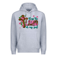 Heather Grey bless the lord oh my soul Premium Hoodie - AdoDesignShop