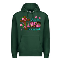 Sports Green bless the lord oh my soul Premium Hoodie - AdoDesignShop