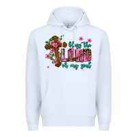 White bless the lord oh my soul Premium Hoodie - AdoDesignShop
