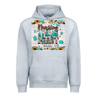 Heather Grey nursing is a work of heart Urban Hoodie - JahusDesignShop
