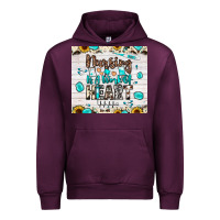 Mauve Wine nursing is a work of heart Urban Hoodie - JahusDesignShop