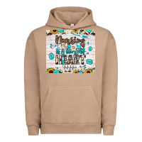Pigment Burro nursing is a work of heart Urban Hoodie - JahusDesignShop
