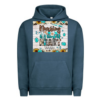 Pigment Midnight Navy nursing is a work of heart Urban Hoodie - JahusDesignShop