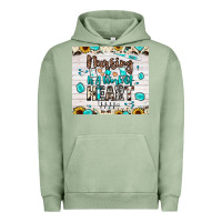 Pigment Oil Green nursing is a work of heart Urban Hoodie - JahusDesignShop
