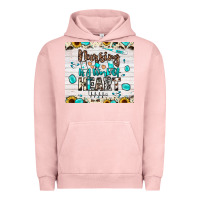 Pigment Salmon nursing is a work of heart Urban Hoodie - JahusDesignShop