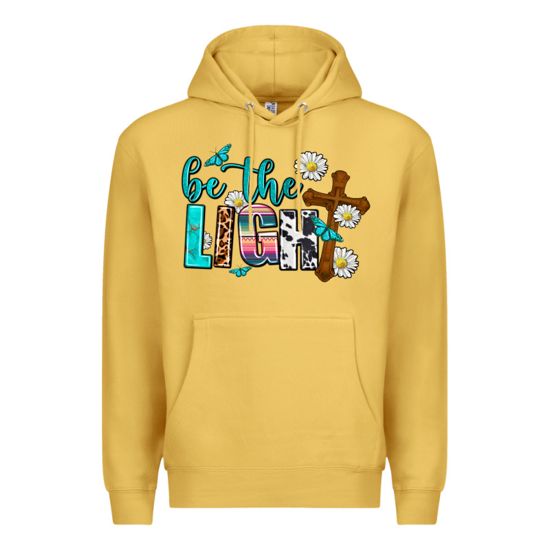 Be The Light Premium Hoodie by AdoDesignShop | Teevron
