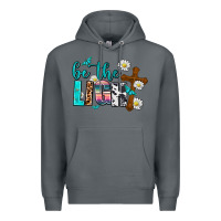 Rock be the light Premium Hoodie - AdoDesignShop