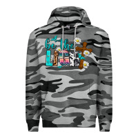 Slate Camo be the light Premium Hoodie - AdoDesignShop