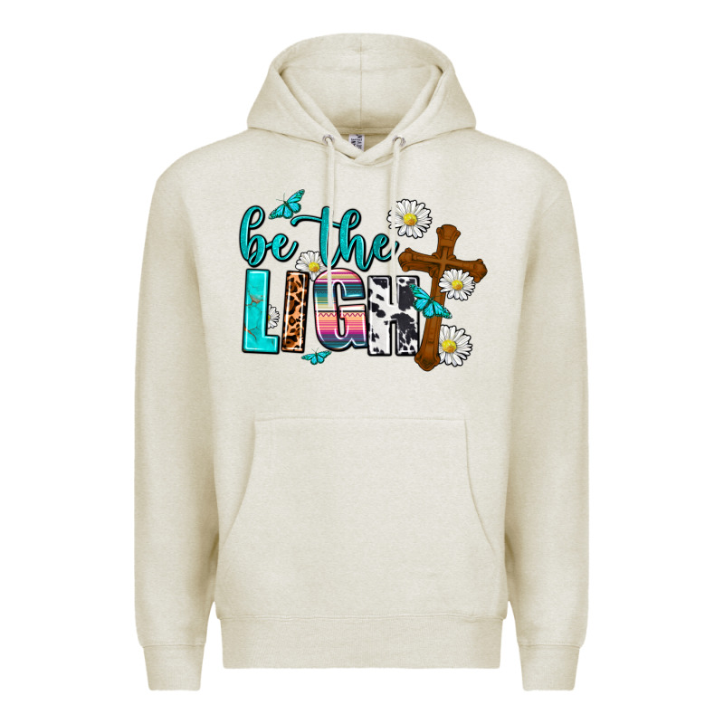 Be The Light Premium Hoodie by AdoDesignShop | Teevron