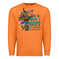 Carrot this is how i fight my battle tbw Premium Sweatshirt - texasbilliewilder