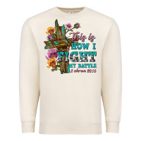Sandshell this is how i fight my battle tbw Premium Sweatshirt - texasbilliewilder