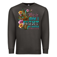 Smoke this is how i fight my battle tbw Premium Sweatshirt - texasbilliewilder