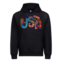 Black usa 4th of july Urban Hoodie - Artiststas
