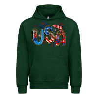 Forest Green usa 4th of july Urban Hoodie - Artiststas