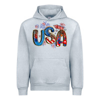 Heather Grey usa 4th of july Urban Hoodie - Artiststas