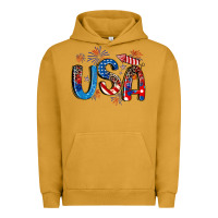 Pigment Peanut Butter usa 4th of july Urban Hoodie - Artiststas