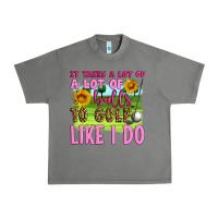 Tornado it takes a lot of a lot of balls to golf like i do Urban Heavy Tee - Artiststas