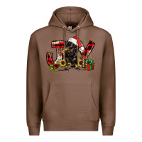 Chestnut christmas joy dachshund Premium Hoodie - JahusDesignShop