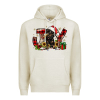 Oatmeal Heather christmas joy dachshund Premium Hoodie - JahusDesignShop