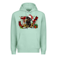 Seafoam christmas joy dachshund Premium Hoodie - JahusDesignShop