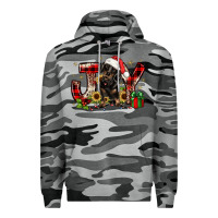 Slate Camo christmas joy dachshund Premium Hoodie - JahusDesignShop