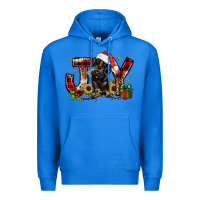 True Royal christmas joy dachshund Premium Hoodie - JahusDesignShop