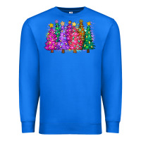 True Royal christmas trees and lights Premium Sweatshirt - Zillion Design Studio