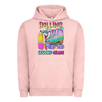 Pigment Salmon rolling into second grade Urban Hoodie - BundleAndBundleShop
