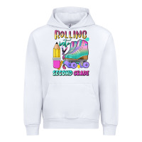 White rolling into second grade Urban Hoodie - BundleAndBundleShop