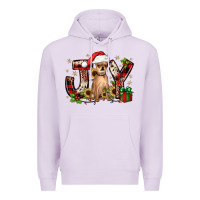 Lilac Christmas joy chihuahua Premium Hoodie - JahusDesignShop