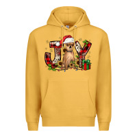 Mustard Christmas joy chihuahua Premium Hoodie - JahusDesignShop
