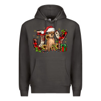Smoke Christmas joy chihuahua Premium Hoodie - JahusDesignShop