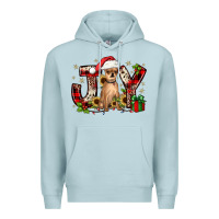 Blue Mist Christmas joy chihuahua Premium Hoodie - JahusDesignShop