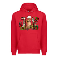Red Christmas joy chihuahua Premium Hoodie - JahusDesignShop