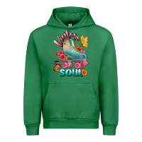 Emerald vintage soul Urban Hoodie - BundleAndBundleShop