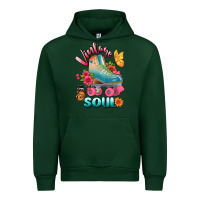 Forest Green vintage soul Urban Hoodie - BundleAndBundleShop