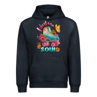 Navy vintage soul Urban Hoodie - BundleAndBundleShop