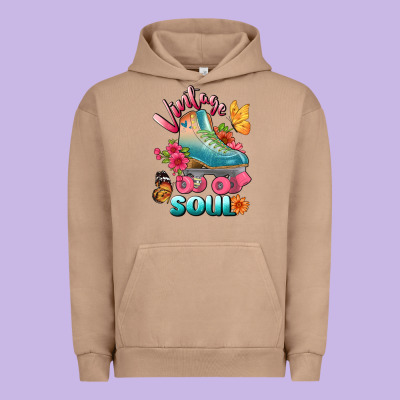 Vintage Soul Urban Hoodie Designed By Bundleandbundleshop