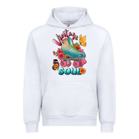 White vintage soul Urban Hoodie - BundleAndBundleShop