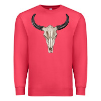 Cardinal western bull skull tbw Premium Sweatshirt - texasbilliewilder