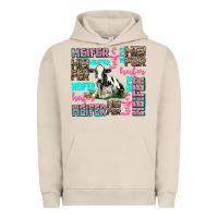 Pigment French Oak heifer Urban Hoodie - AdoDesignShop