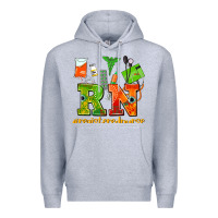 Heather Grey registered nurse juneteenth Premium Hoodie - AdoDesignShop