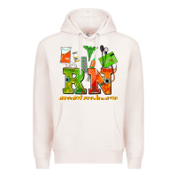 Pale Pink registered nurse juneteenth Premium Hoodie - AdoDesignShop