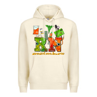 Sandshell registered nurse juneteenth Premium Hoodie - AdoDesignShop