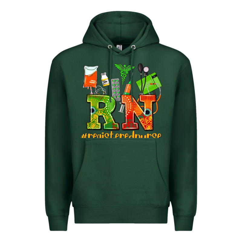 Registered Nurse Juneteenth Premium Hoodie by AdoDesignShop | Teevron