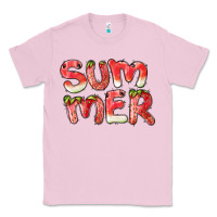 Bubblegum Pink summer watermelon and strawberry Classic Tee - BarkalooDesign
