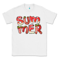 White summer watermelon and strawberry Classic Tee - BarkalooDesign