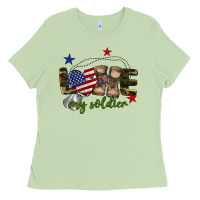 Matcha Love My Soldier Ladies Tee - BarkalooDesign