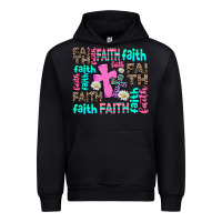 Black faith with cross Urban Hoodie - AdoDesignShop