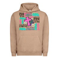 Pigment Burro faith with cross Urban Hoodie - AdoDesignShop
